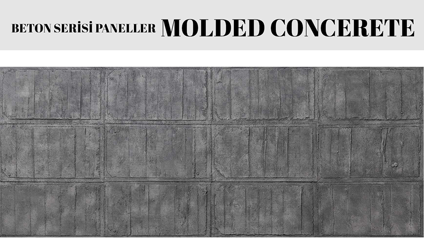 Panel deko Beton Serisi Paneller Molded Concerete